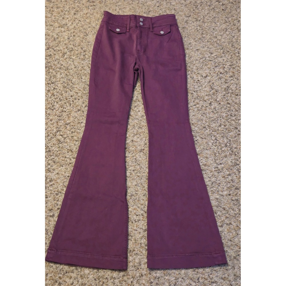 Idyllwind Fueled By Miranda Lambert Flare Pants Women's 4W 34L Purple
